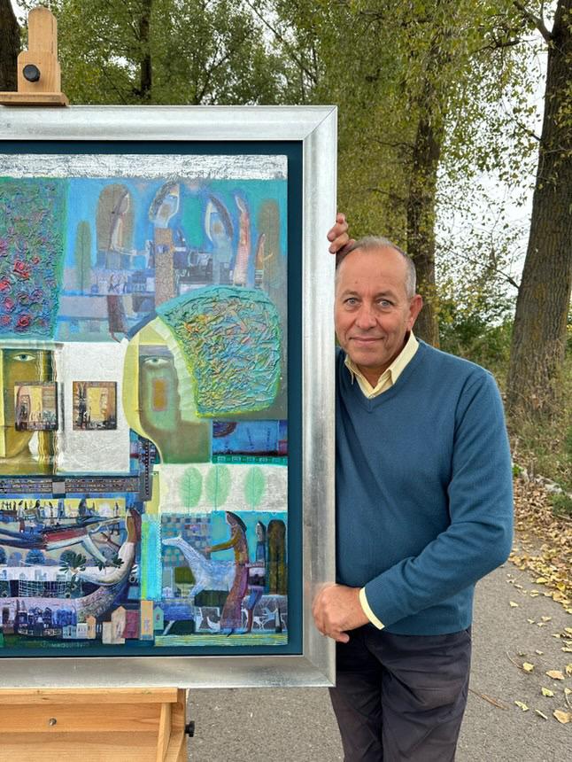 Portrait of Roman Opalinsky, who works in the Painting style (Городок, Ukraine) Photo 1 of 2.