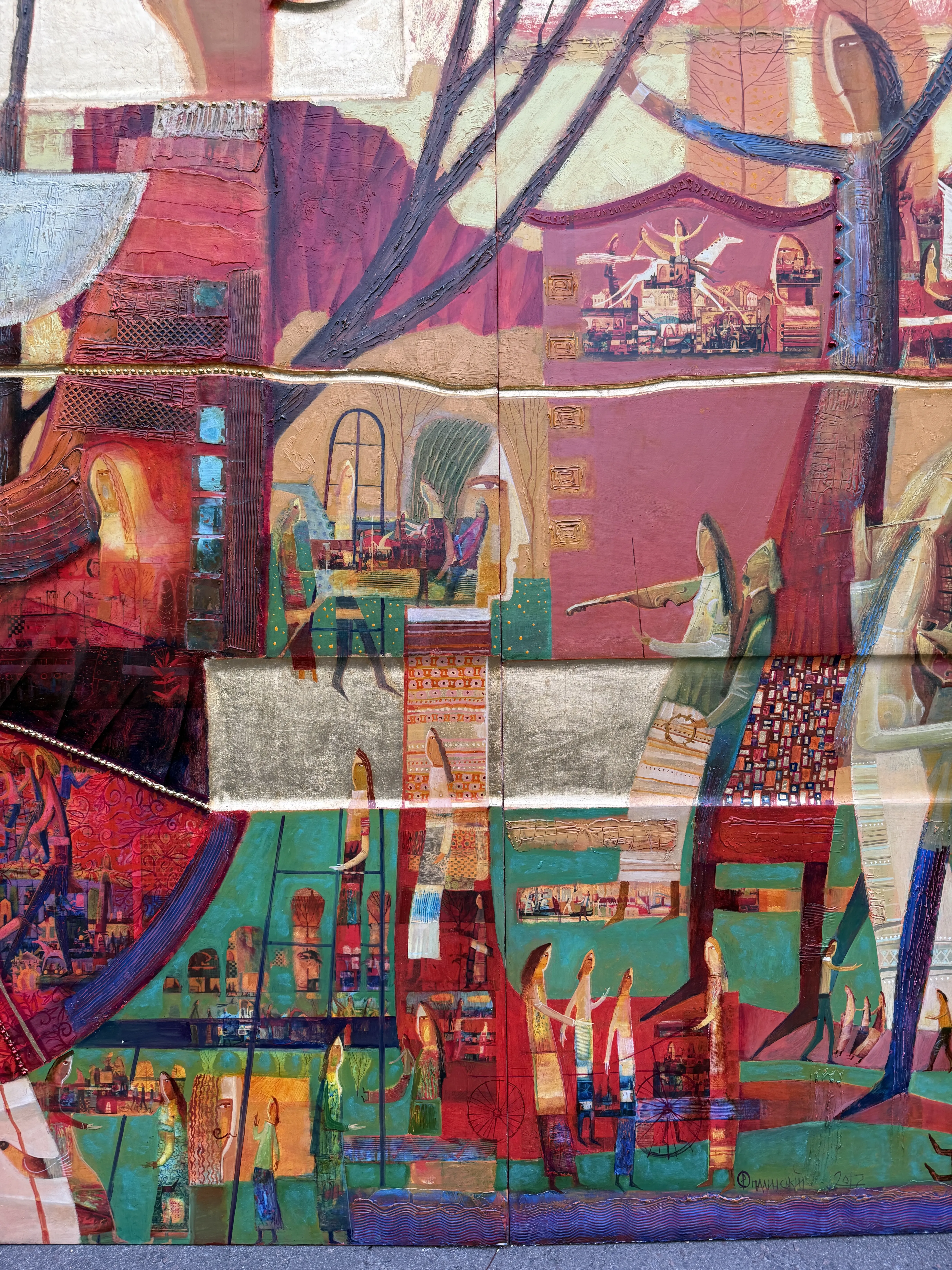 Obraz Тутове дерево autorstwa Roman Opaliński, rozmiar: 375x250cm, wykonany z олія/дерево, medium Malarstwo, z Городок, cena: $35000 (≈ 1 568 032 грн) Zdjęcie 6 z 19.
