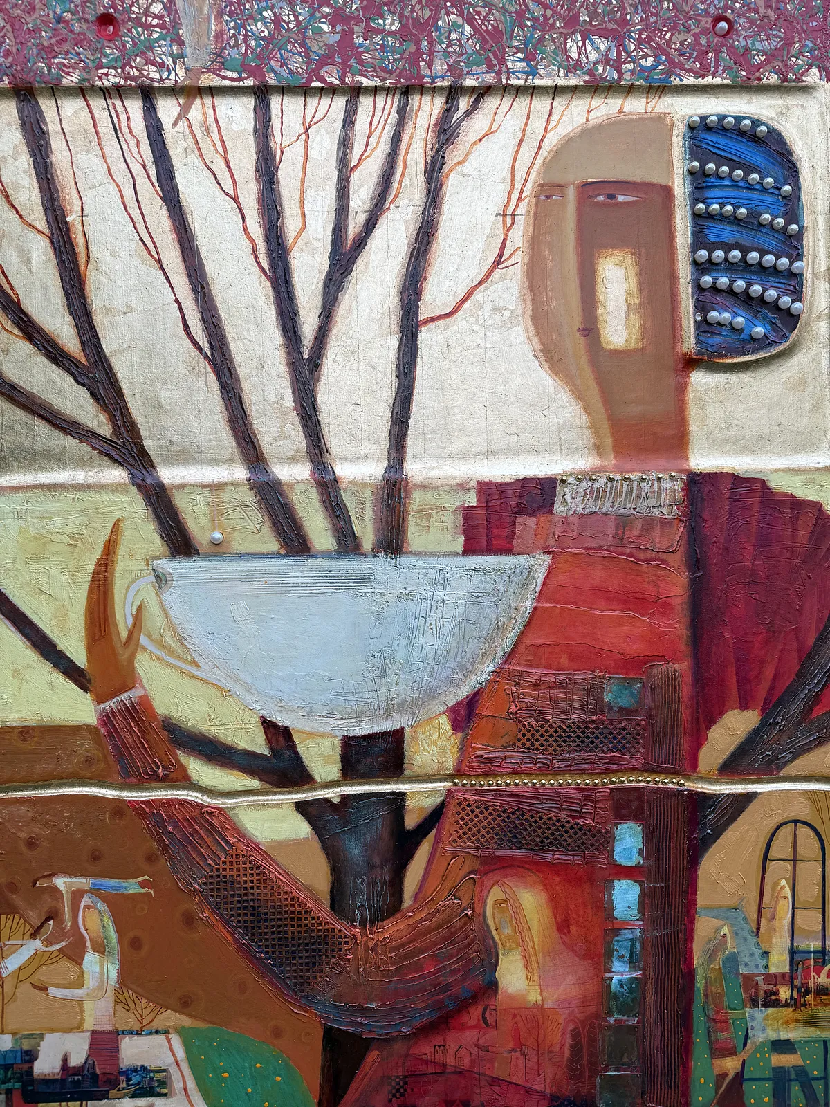 Obraz Тутове дерево autorstwa Roman Opaliński, rozmiar: 375x250cm, wykonany z олія/дерево, medium Malarstwo, z Городок, cena: $35000 (≈ 1 568 032 грн) Zdjęcie 7 z 19.