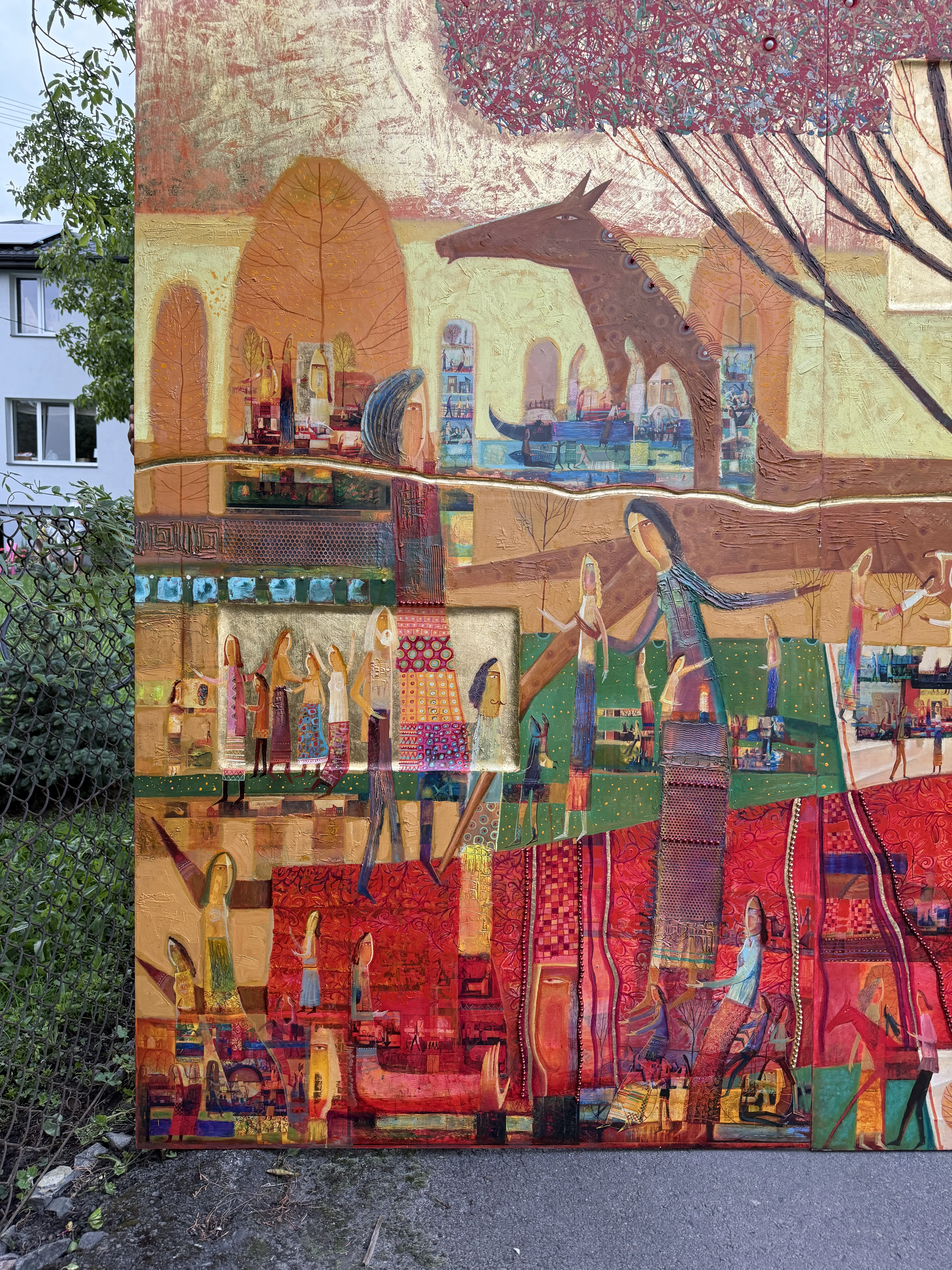 Obraz Тутове дерево autorstwa Roman Opaliński, rozmiar: 375x250cm, wykonany z олія/дерево, medium Malarstwo, z Городок, cena: $35000 (≈ 1 568 032 грн) Zdjęcie 9 z 19.