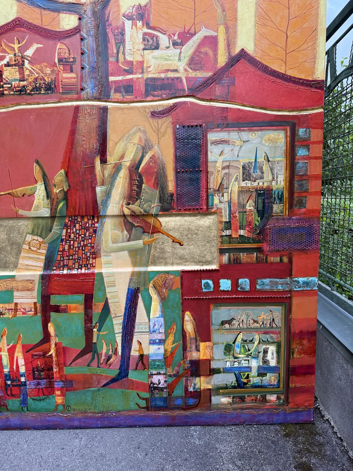 Image of Mulberry Tree by Roman Opalinsky, size: 375x250cm, made of oil on wood, Painting medium, from Horodok, priced at $35000 (≈ 1,568,032 грн) Photo 19 of 19.