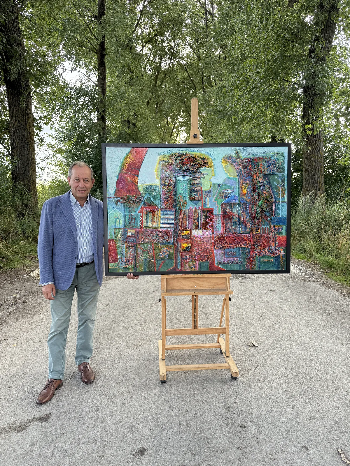 Obraz Спорідненість autorstwa Roman Opaliński, rozmiar: 150x105cm, medium Malarstwo, z Городок, cena: $4000 (≈ 179 204 грн) Zdjęcie 2 z 20.