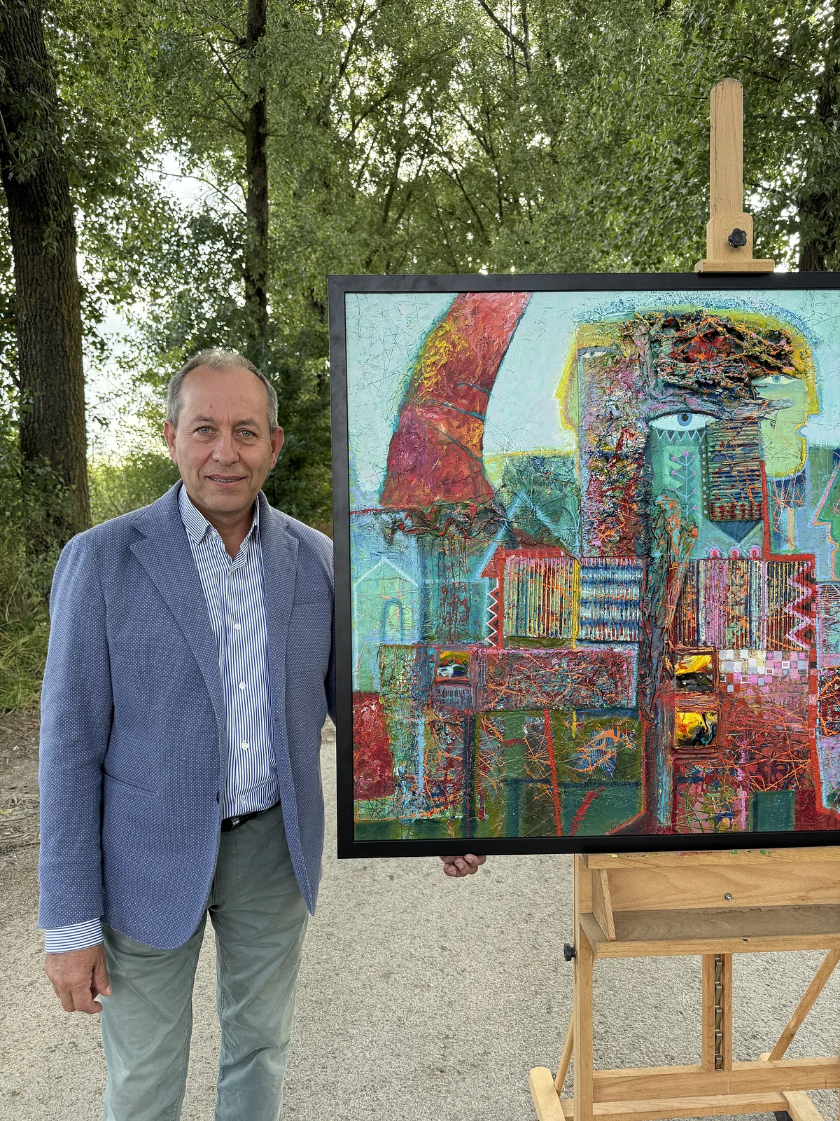 Obraz Спорідненість autorstwa Roman Opaliński, rozmiar: 150x105cm, medium Malarstwo, z Городок, cena: $4000 (≈ 179 204 грн) Zdjęcie 3 z 20.