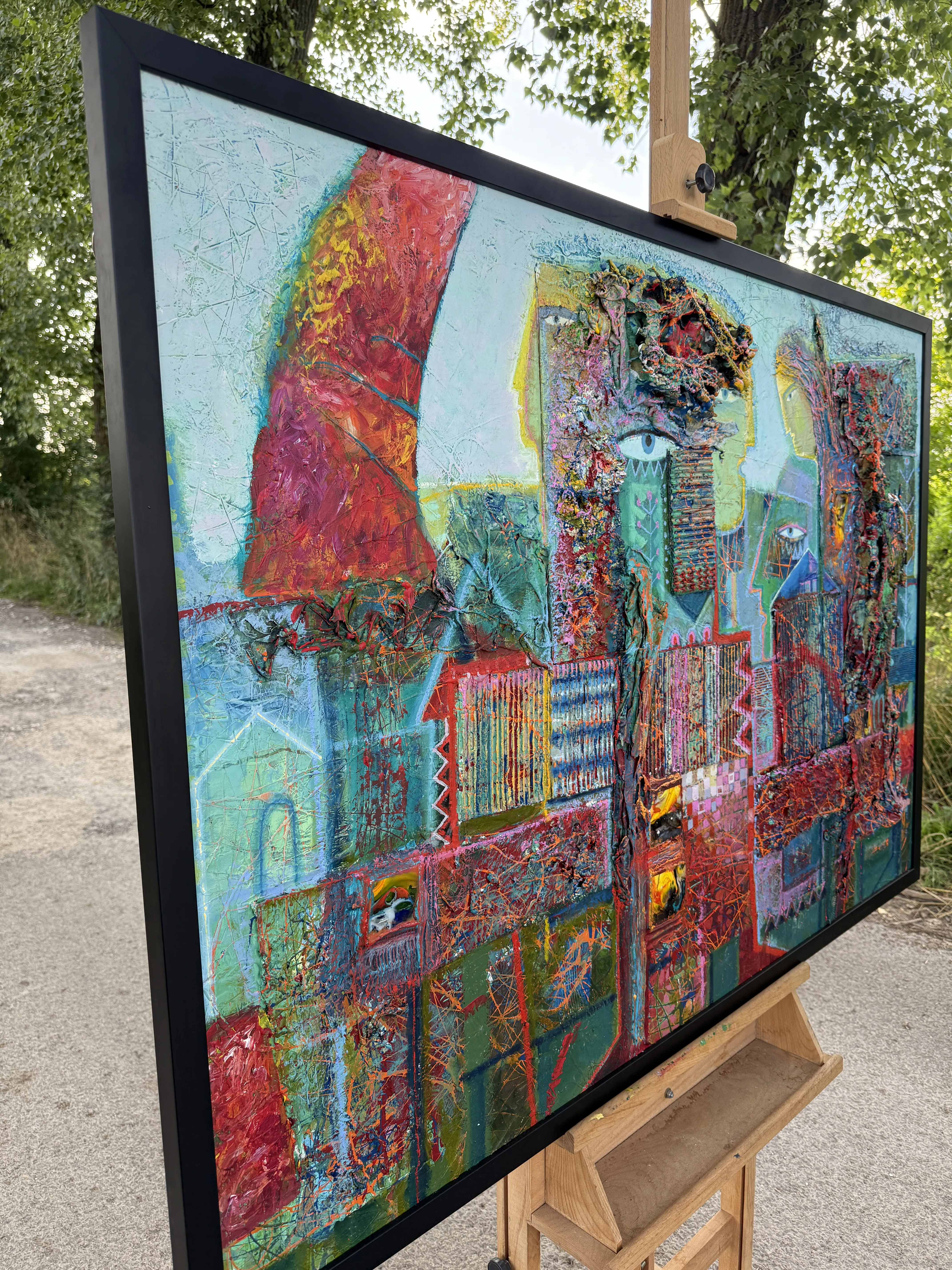 Зображення "Спорідненість" від Роман Опалинський, розмір: 150x105cm, медіум: Живопис, місто: Городок, ціна: $4000 (≈ 179 204 грн) Фото 6 з 20.