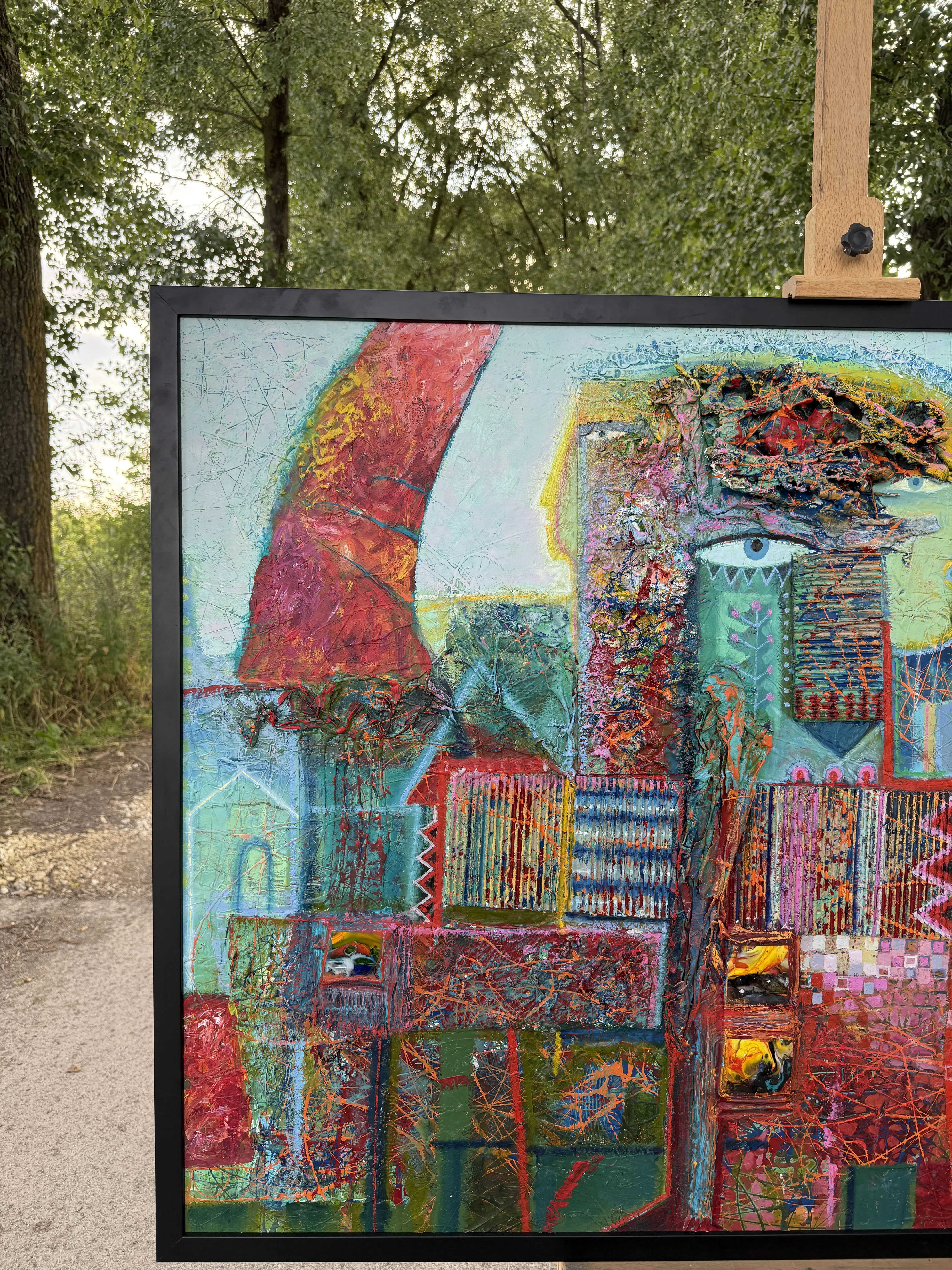 Obraz Спорідненість autorstwa Roman Opaliński, rozmiar: 150x105cm, medium Malarstwo, z Городок, cena: $4000 (≈ 179 204 грн) Zdjęcie 8 z 20.