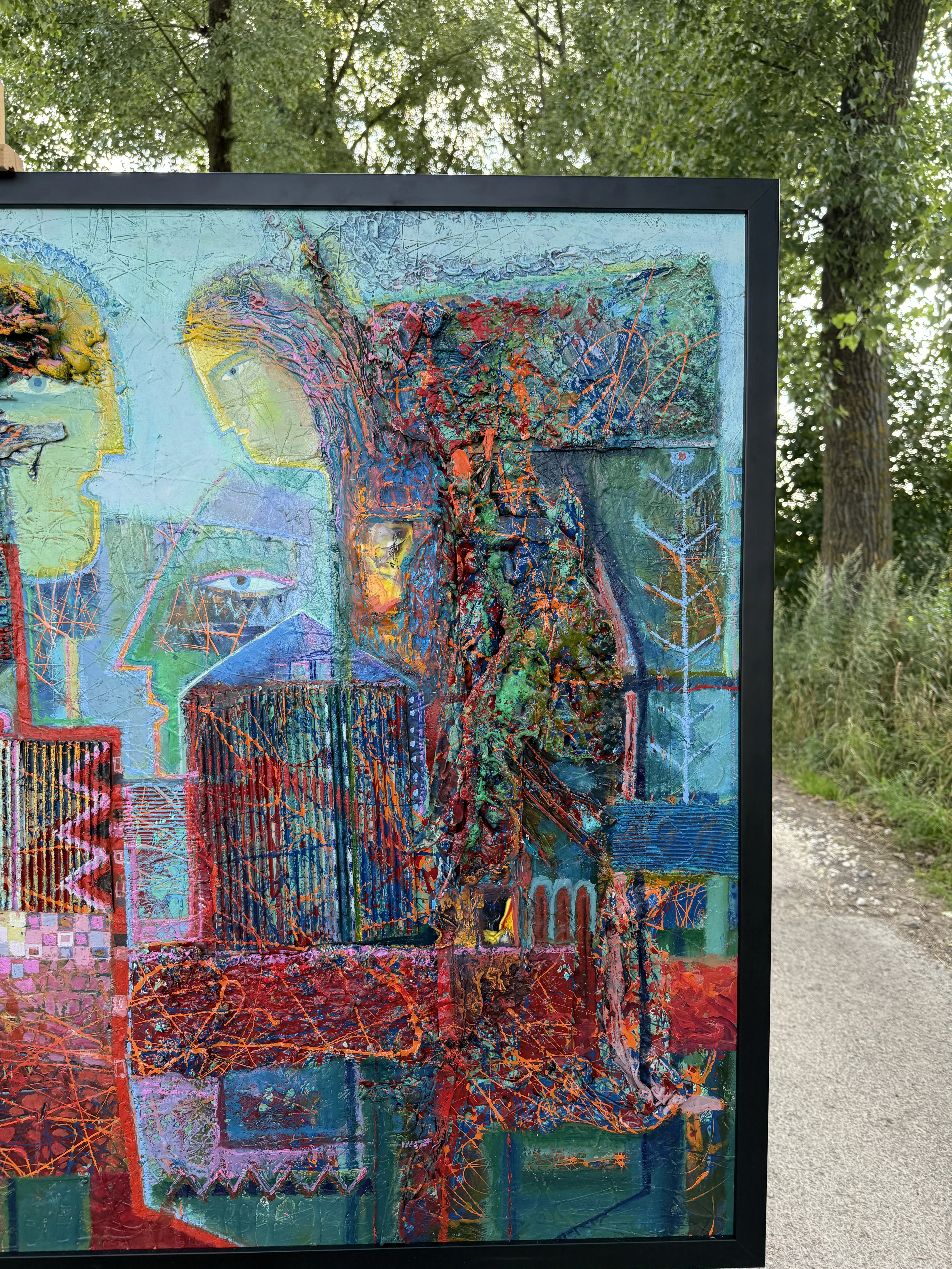 Obraz Спорідненість autorstwa Roman Opaliński, rozmiar: 150x105cm, medium Malarstwo, z Городок, cena: $4000 (≈ 179 204 грн) Zdjęcie 10 z 20.