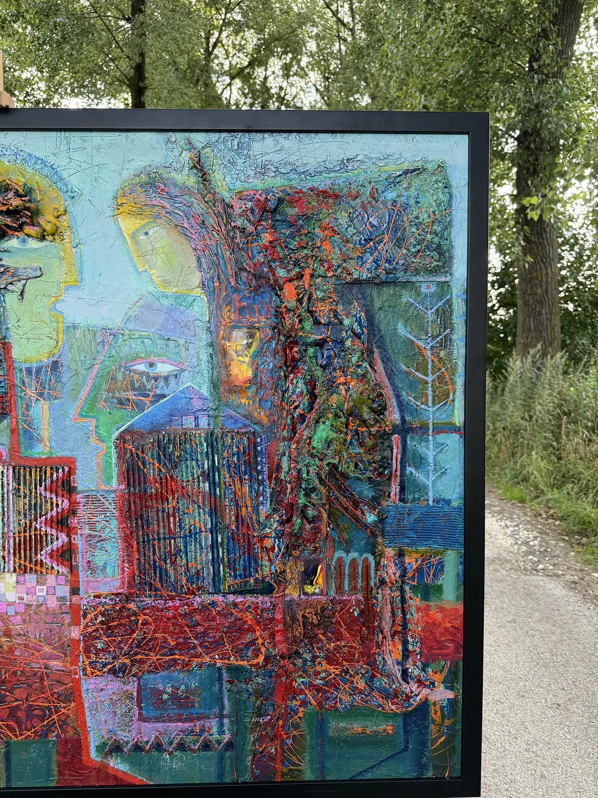 Зображення "Спорідненість" від Роман Опалинський, розмір: 150x105cm, медіум: Живопис, місто: Городок, ціна: $4000 (≈ 179 204 грн) Фото 10 з 20.