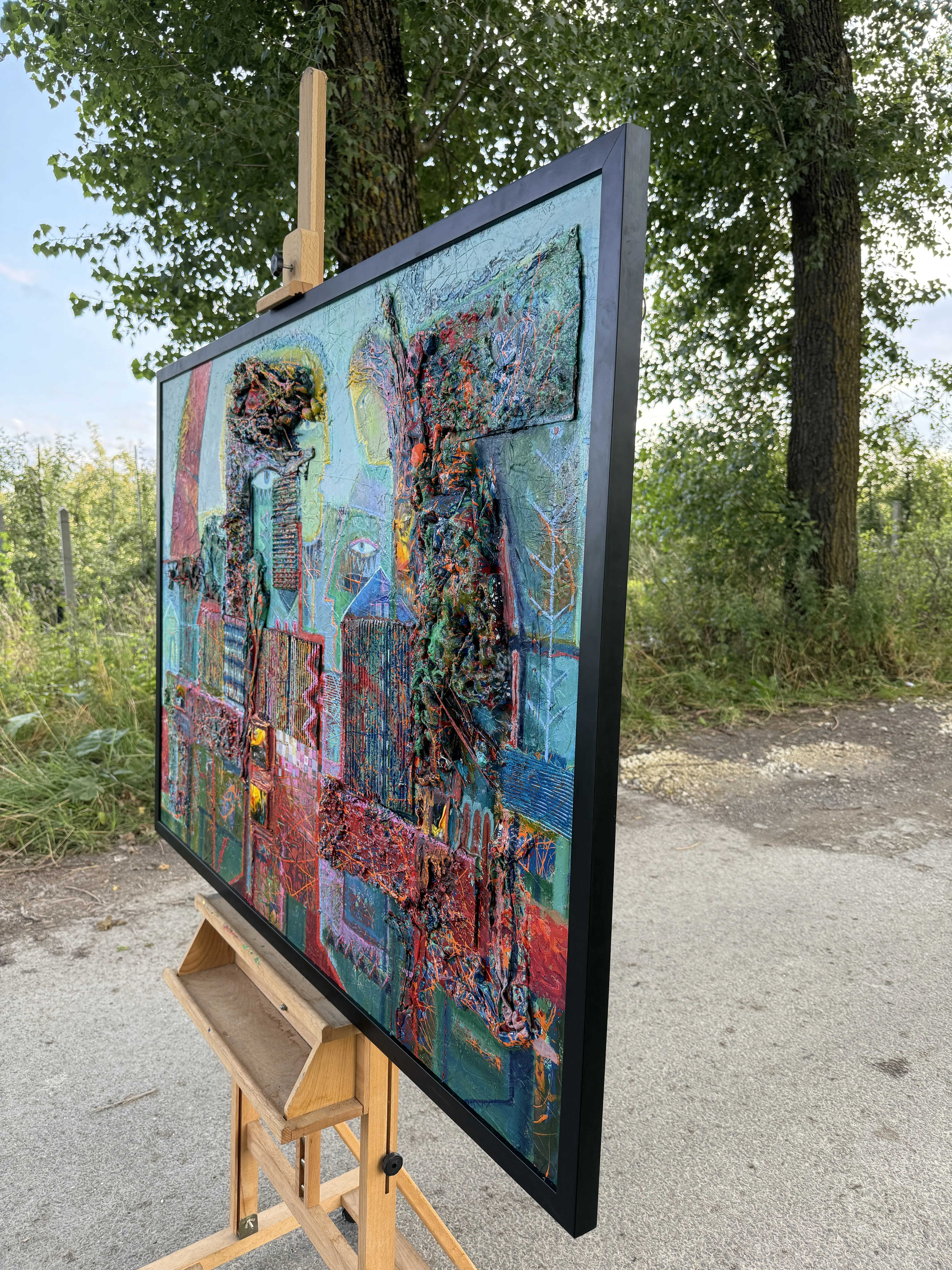 Obraz Спорідненість autorstwa Roman Opaliński, rozmiar: 150x105cm, medium Malarstwo, z Городок, cena: $4000 (≈ 179 204 грн) Zdjęcie 13 z 20.
