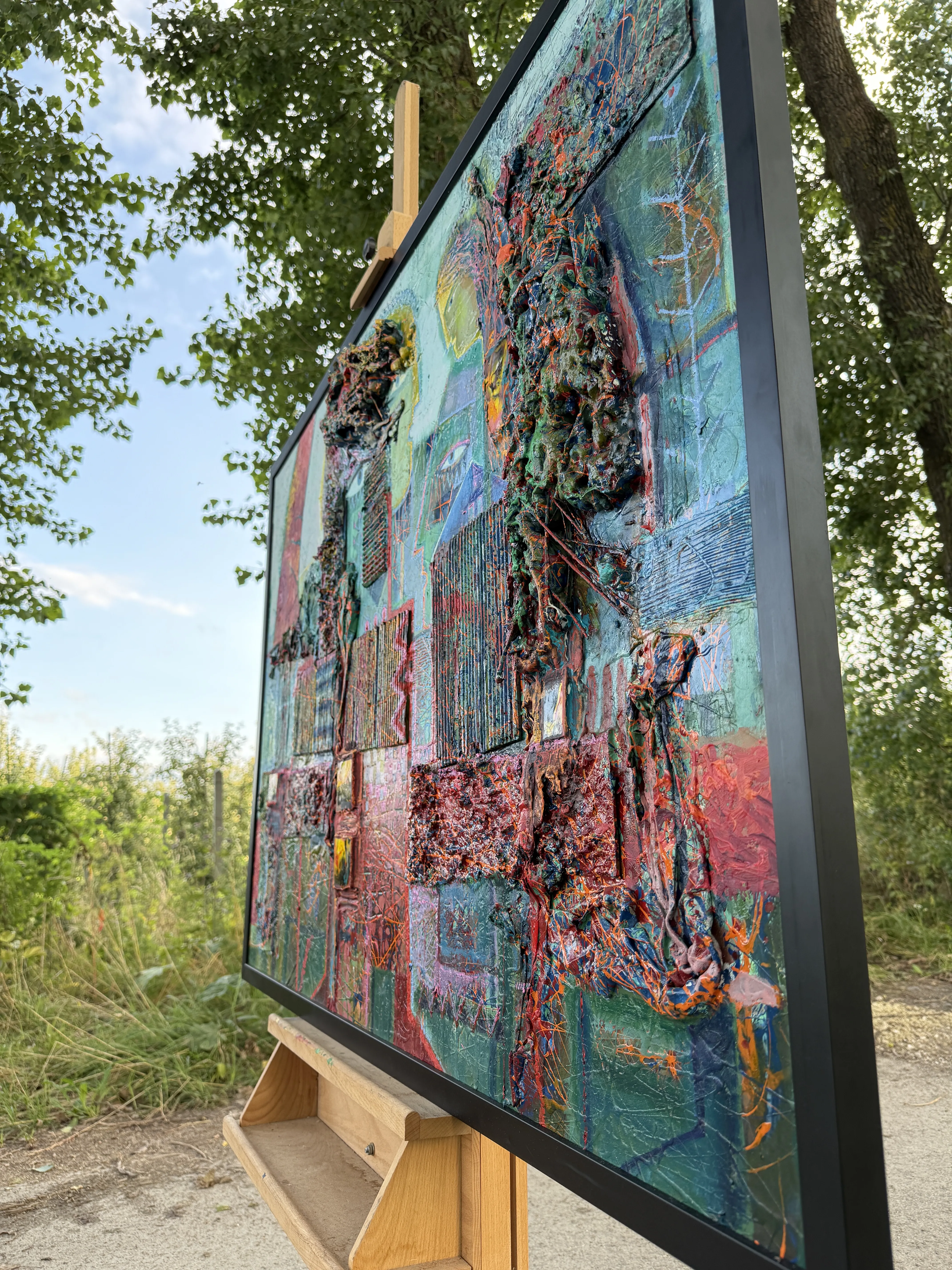 Зображення "Спорідненість" від Роман Опалинський, розмір: 150x105cm, медіум: Живопис, місто: Городок, ціна: $4000 (≈ 179 204 грн) Фото 15 з 20.