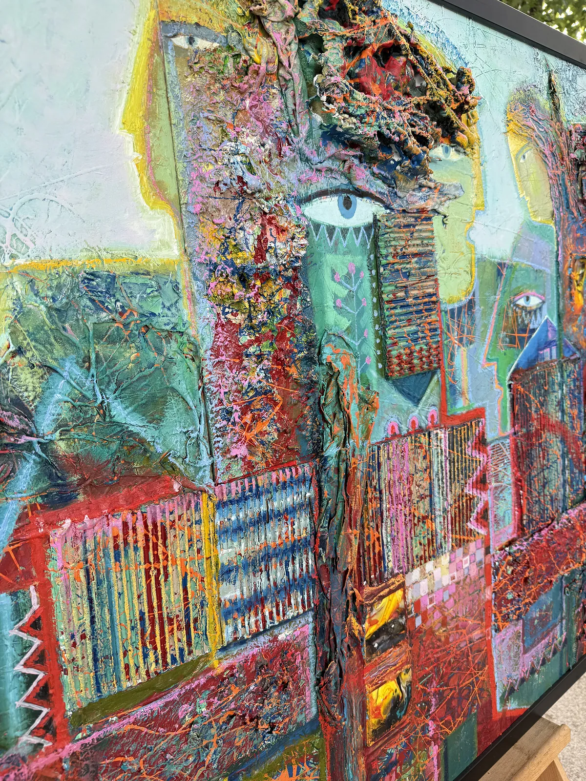 Obraz Спорідненість autorstwa Roman Opaliński, rozmiar: 150x105cm, medium Malarstwo, z Городок, cena: $4000 (≈ 179 204 грн) Zdjęcie 16 z 20.