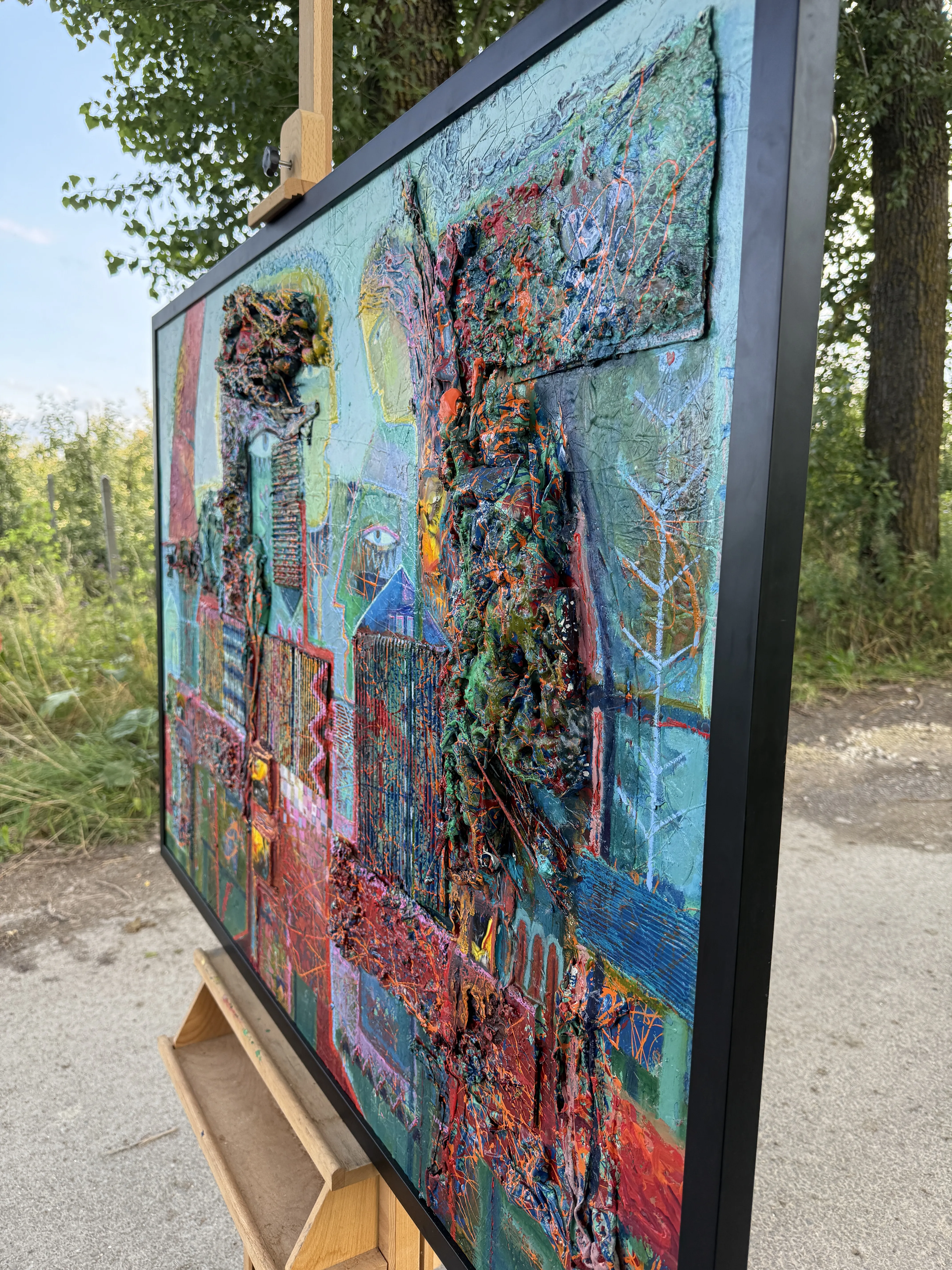 Obraz Спорідненість autorstwa Roman Opaliński, rozmiar: 150x105cm, medium Malarstwo, z Городок, cena: $4000 (≈ 179 204 грн) Zdjęcie 17 z 20.
