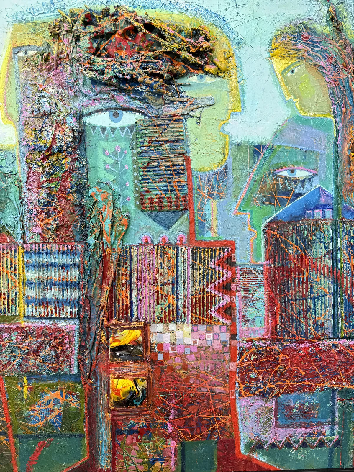 Зображення "Спорідненість" від Роман Опалинський, розмір: 150x105cm, медіум: Живопис, місто: Городок, ціна: $4000 (≈ 179 204 грн) Фото 18 з 20.