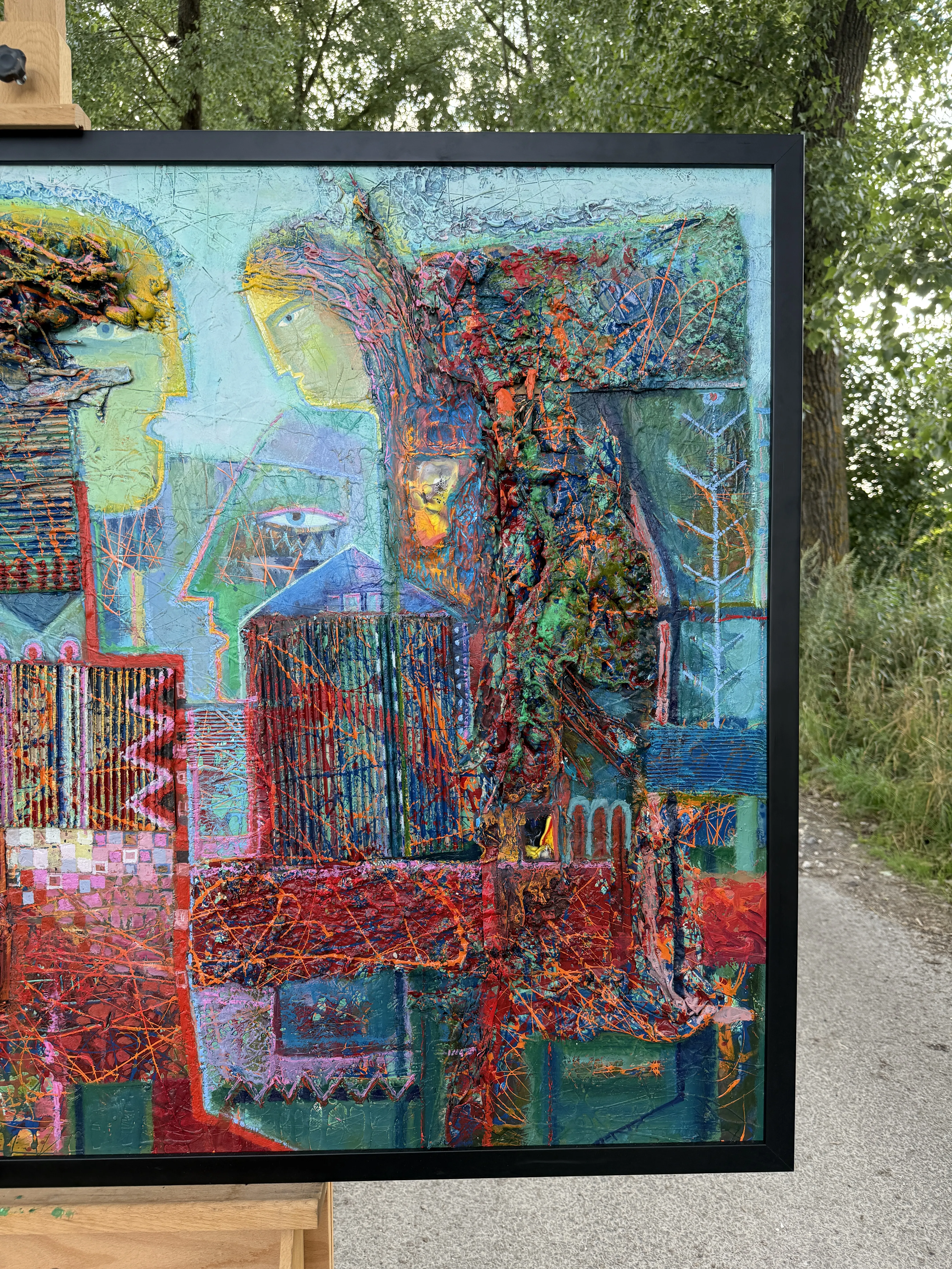 Obraz Спорідненість autorstwa Roman Opaliński, rozmiar: 150x105cm, medium Malarstwo, z Городок, cena: $4000 (≈ 179 204 грн) Zdjęcie 19 z 20.
